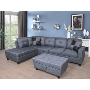 Borquez Sectional With Ottoman by Red Barrel Studio Herry Up