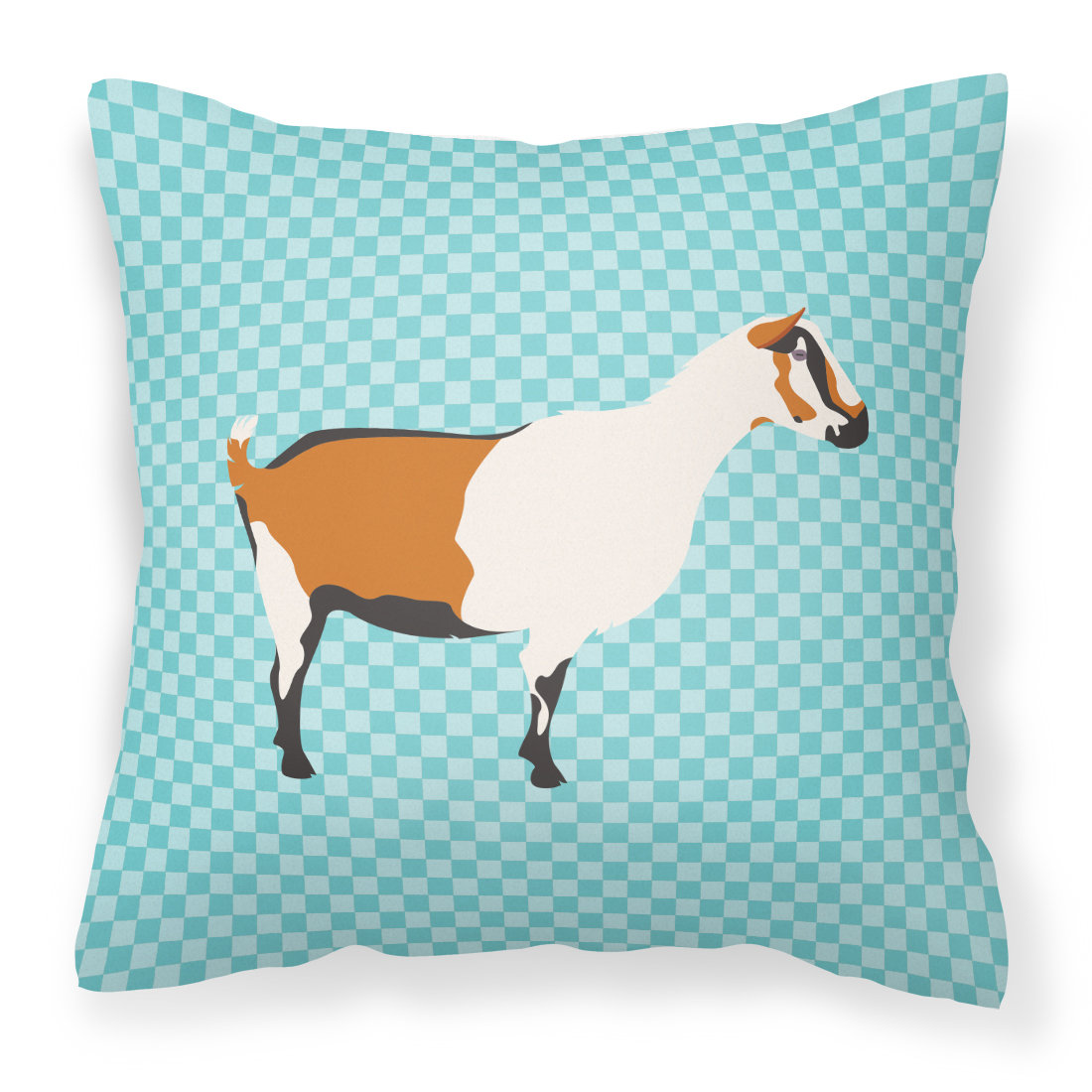 East Urban Home Goat Check Square Outdoor Throw Pillow Wayfair