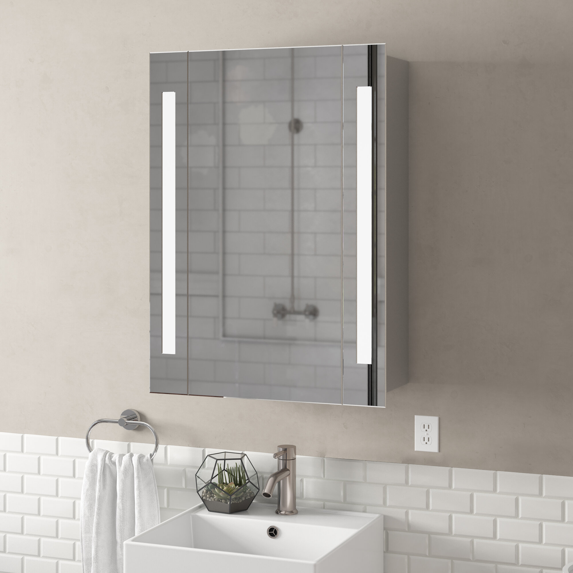 Featured image of post Canalles Led Mirrored Bathroom Medicine Cabinet / Shop for lighted medicine cabinet at walmart.com.
