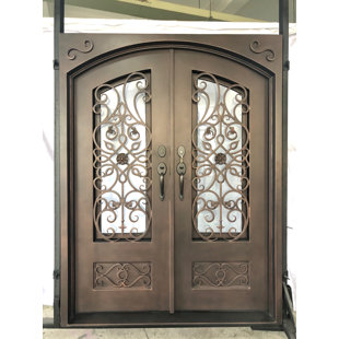 Iron Prehung Front Entry Doors