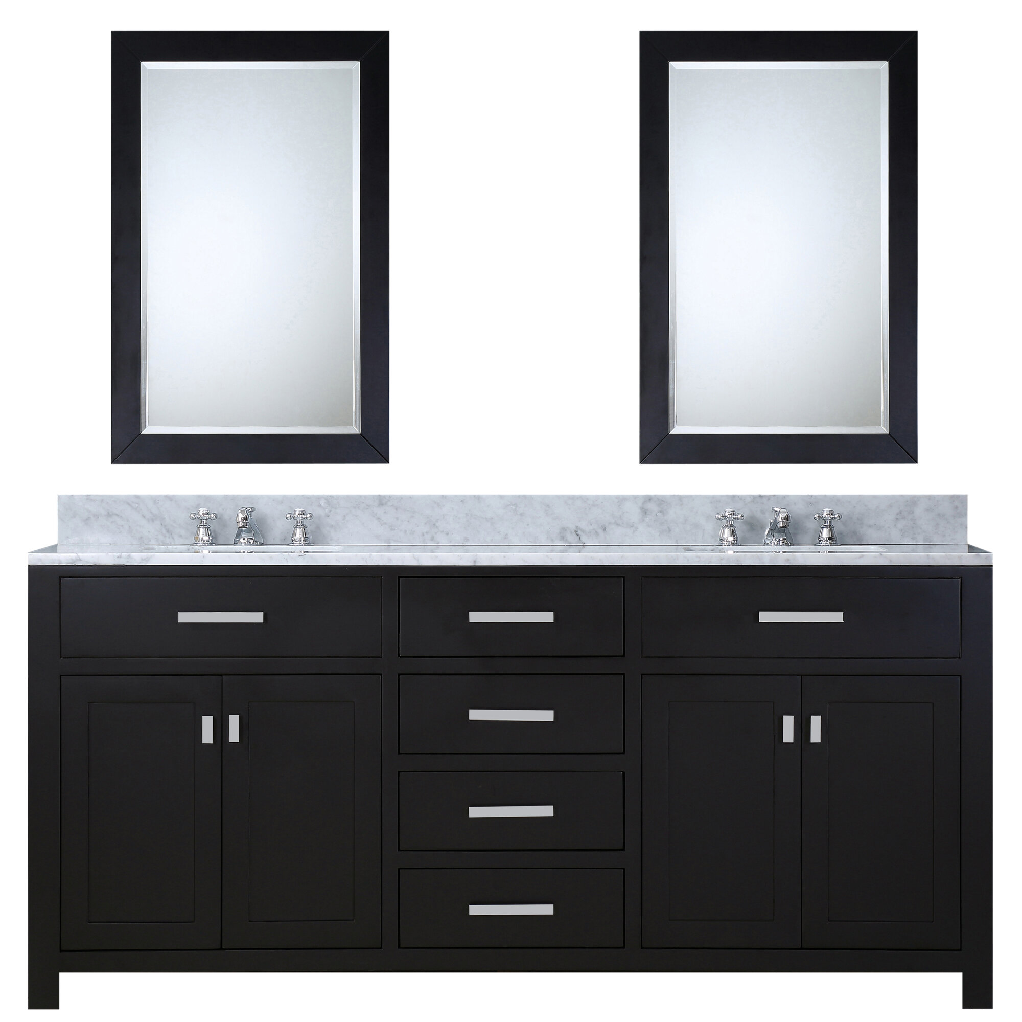 Water Creation Madison 60 Double Bathroom Vanity Set With Mirror Perigold