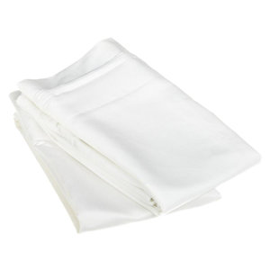 Cotton 1500 Thread Count Solid Pillowcase Pair (Set of 2)