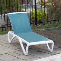 plastic chair lounger