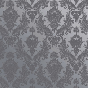 Gray Paisley Wallpaper You Ll Love Wayfair Quickview