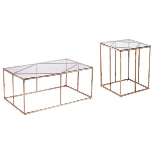 Nicholance 3 Piece Coffee Table Set by Mercer41