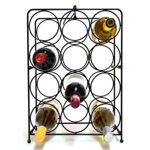 Napoli 12 Bottle Tabletop Wine Rack