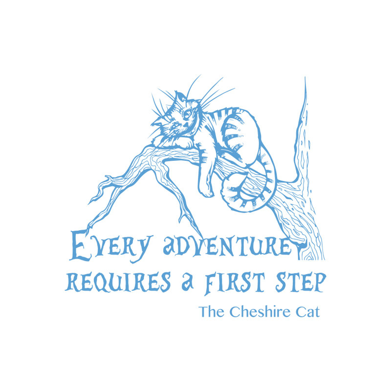 Harriet Bee Bartee Cheshire Cat Alice In Wonderland Quote Wall