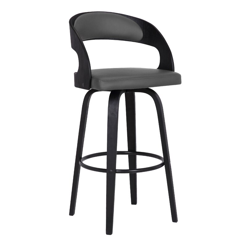 Corrigan Studio Pensacola Swivel Bar & Counter Stool ...