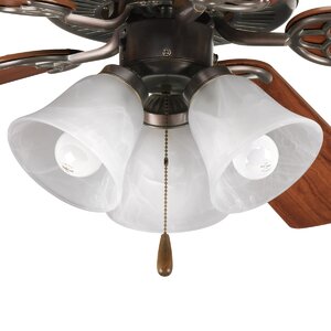Scotty 3-Light Branched Ceiling Fan Light Kit