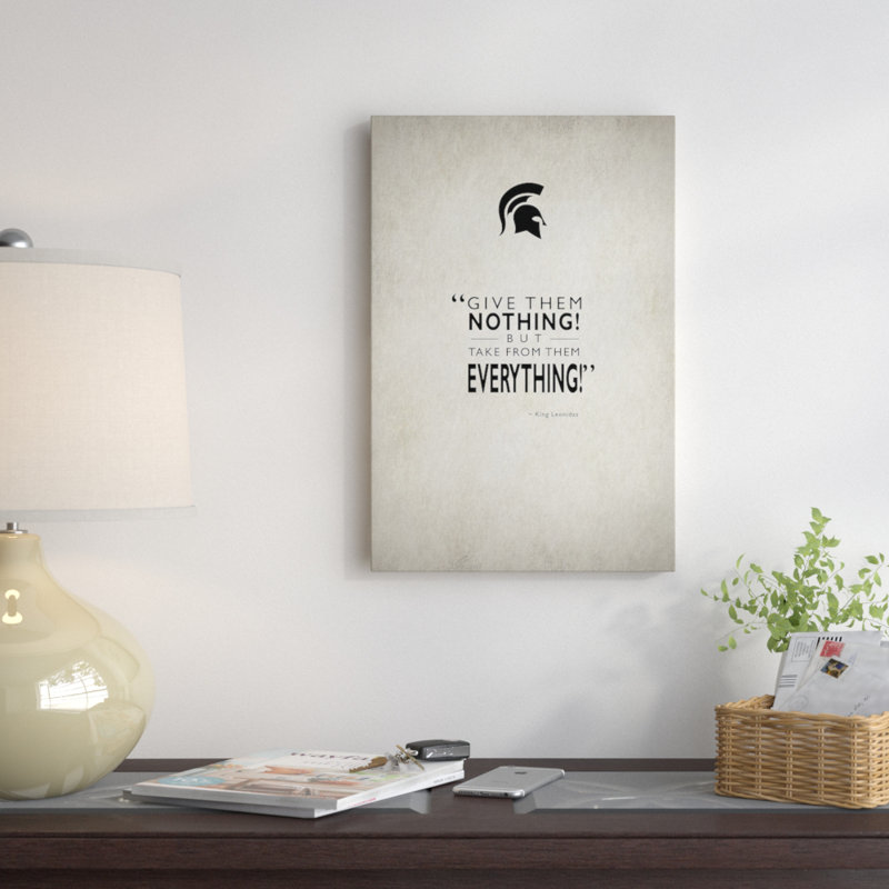 East Urban Home Movie Quote Series 300 Textual Art On Canvas