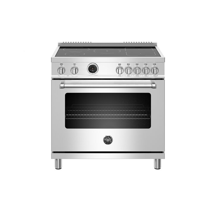 Bertazzoni Master Series 36 5 7 Cu Ft Freestanding Induction