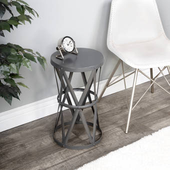Winston Porter Middlebrooks End Table With Storage Reviews Wayfair