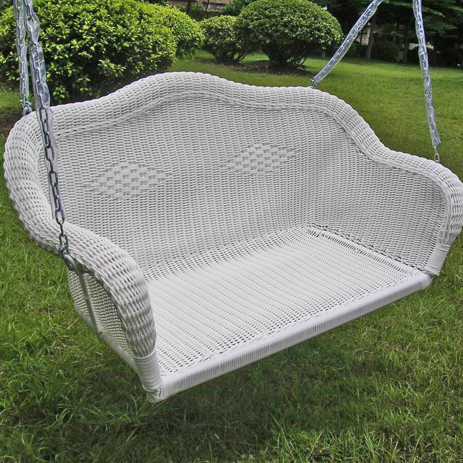 Soucy Wicker Porch Swing