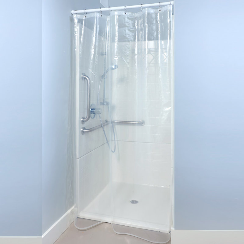 Rebrilliant Linco Peva Stall Single Shower Liner With Microban Reviews Wayfair