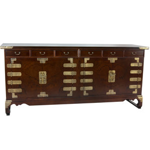 Korean Double Cabinet Sideboard by Oriental Furn..