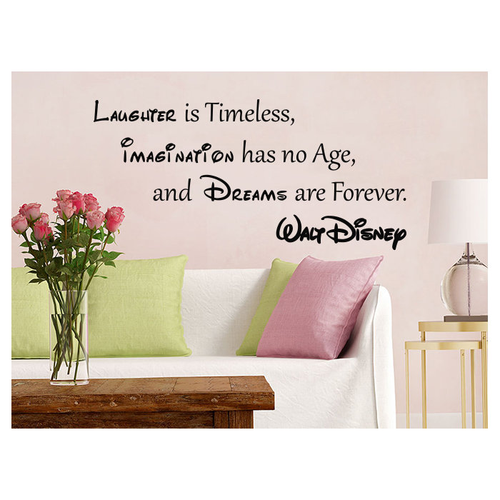 Quote Mickey Mouse Vinyl Sticker Laughter Is Timeless Nursery Wall Decal Quote Mickey Mouse Vinyl Sticker Laughter Is Timeless Nursery Wall Decal