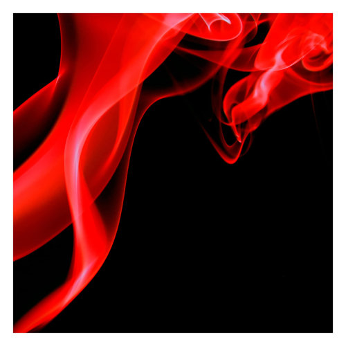 Magical Flame 2.4m x 2.4m Textured Matte Peel & Stick Wall Mural East Urban Home