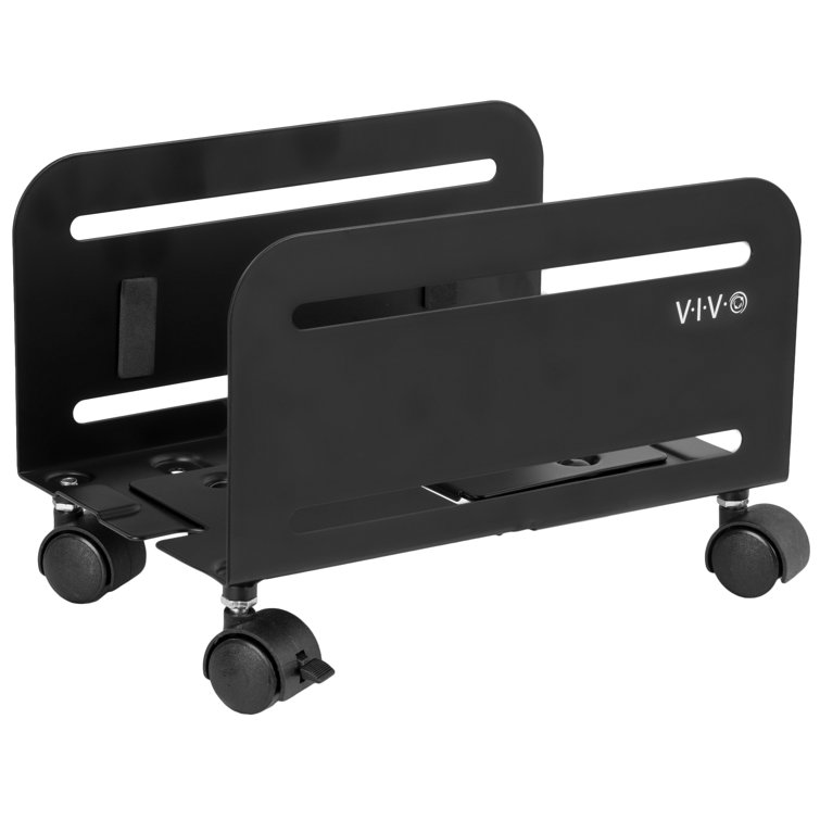 Vivo Computer Desktop Atx Case Rolling Stand Adjustable 5 53 H X 6 23 W Desk Cpu Holder Reviews Wayfair Vivo Computer Desktop Atx Case Rolling Stand Adjustable 5 53 H X 6 23 W Desk Cpu Holder Reviews Wayfair