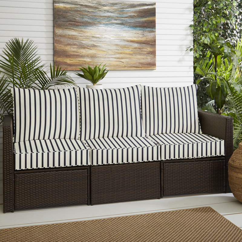 Whitten Indoor Outdoor Sunbrella Sofa Cushion Reviews Joss Main Whitten Indoor Outdoor Sunbrella Sofa