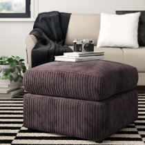 Deluxe Ottoman Footstool With Storage Hand Made Lounge Padded Foot Stool Velvet 