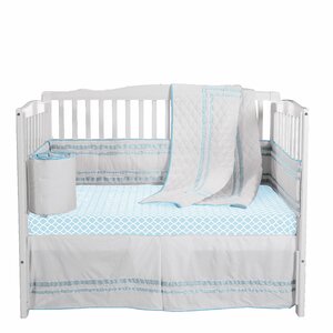 Bertie 4 Piece Crib Bedding Set