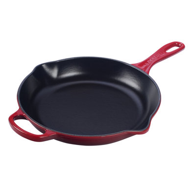 Le Creuset Cast Iron Skillet Le Creuset Color Cerise Size 1025
