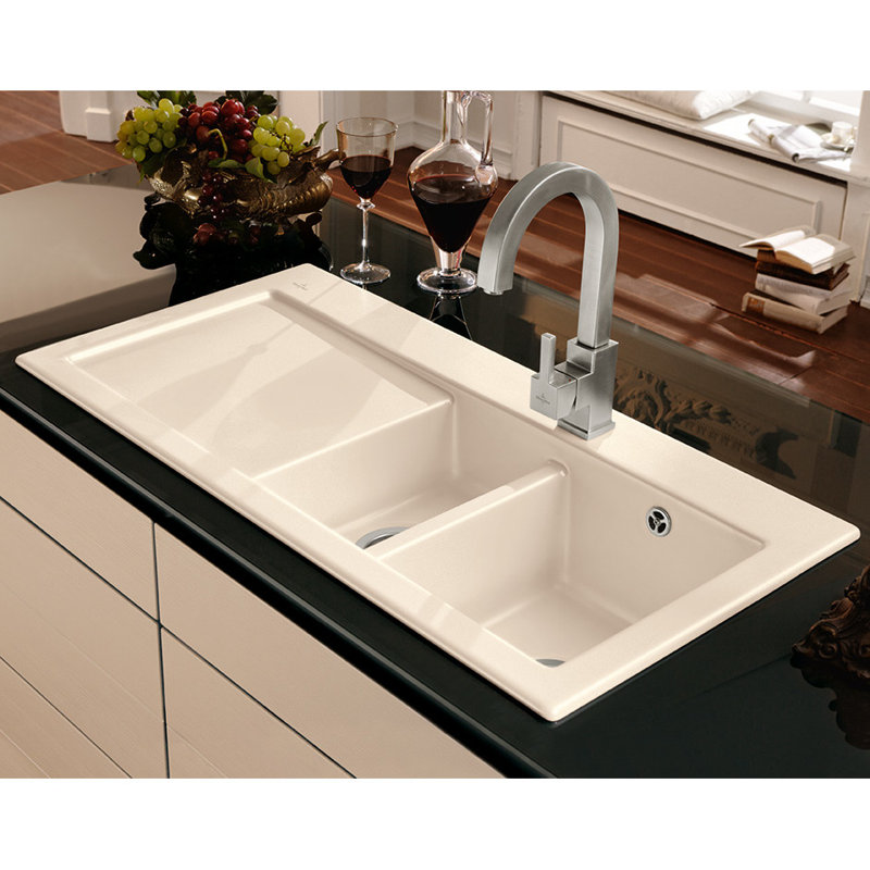 Villeroy Boch Subway 1 5 Bowl Inset Kitchen Sink Wayfair Co Uk