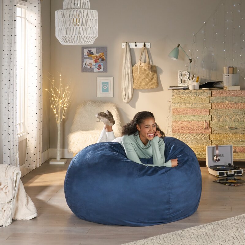 Grovelane Extra Large Bean Bag Lounger & Reviews | Wayfair