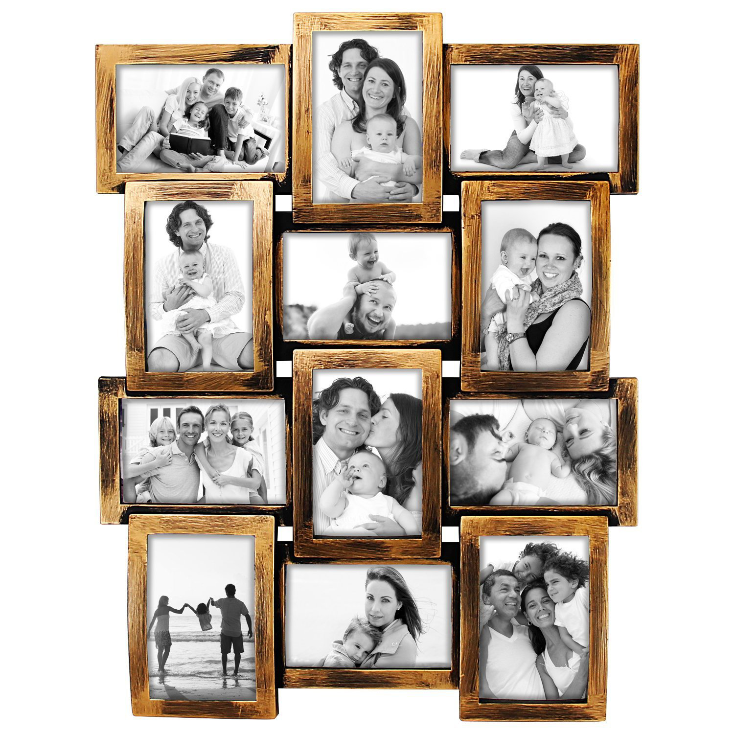 Gracie Oaks Douthitt Gallery Style Wall Hanging 12 Opening Photo Sockets Picture Frame Reviews Wayfair