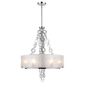 Dezirae 6-Light Drum Chandelier