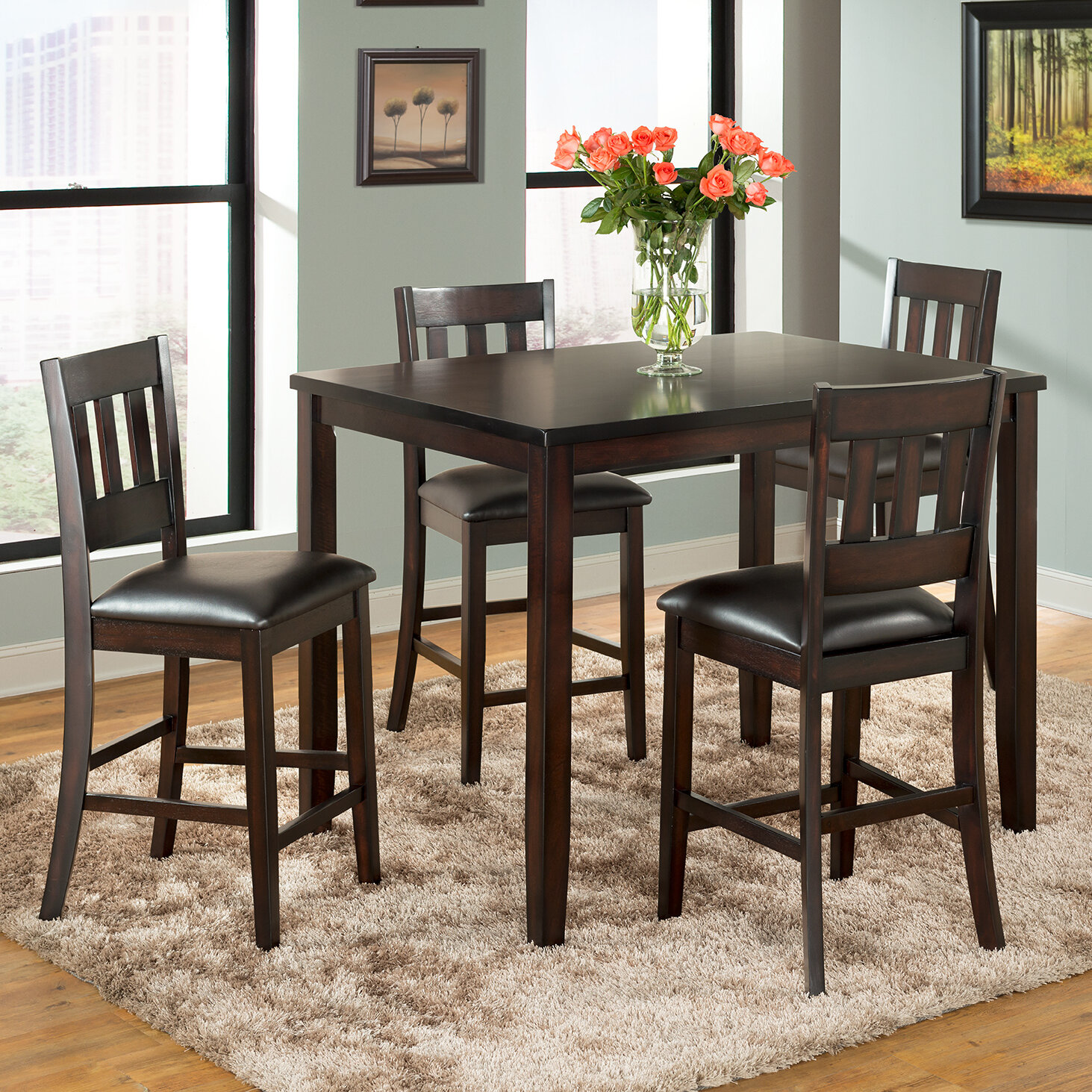 bobs counter height dining set