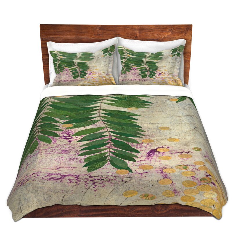 Dianochedesigns Green Willow Duvet Cover Set Wayfair
