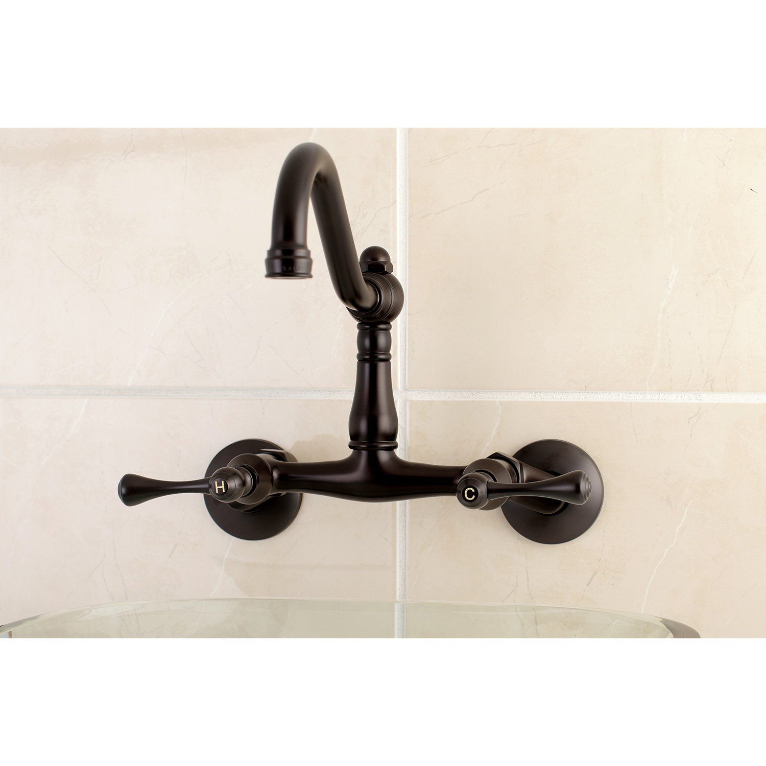 Kingston Br Vintage Double Handle Wall Mount Kitchen Faucet Kingston Br Vintage Double Handle Wall Mount Kitchen Faucet Reviews Wayfair
