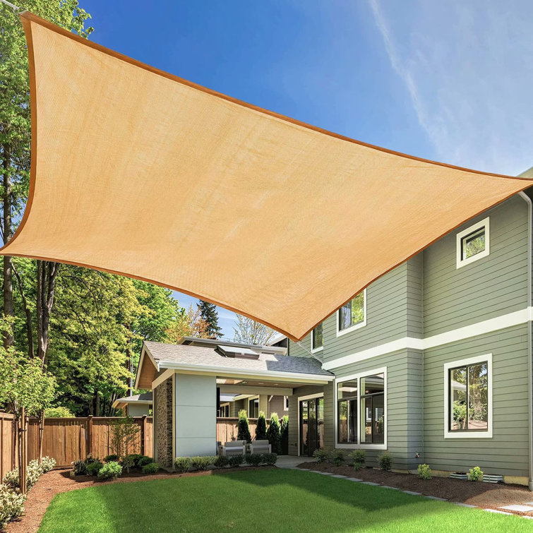 waterproof rectangle shade sail