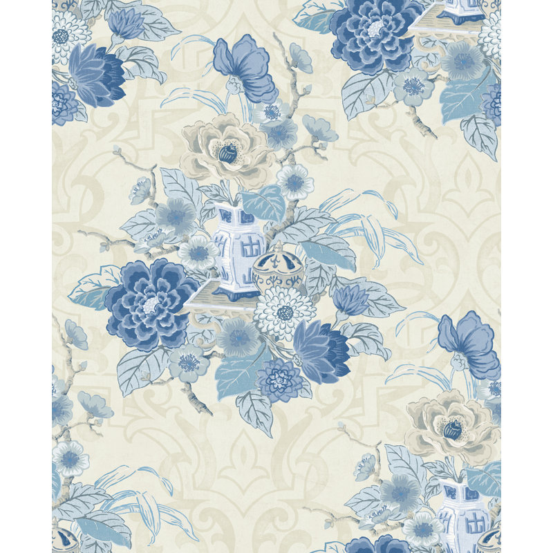 World Menagerie Coldwell Dynasty Floral 33 X 20 5 Metallic