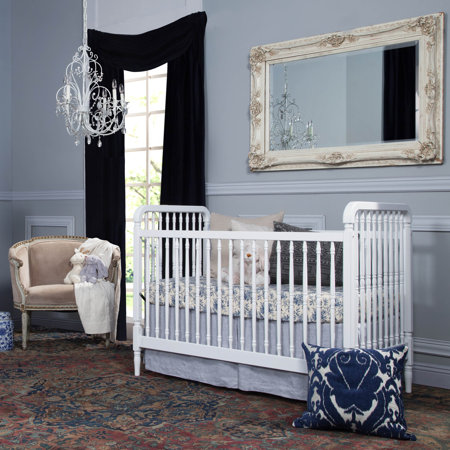 million dollar baby liberty crib white