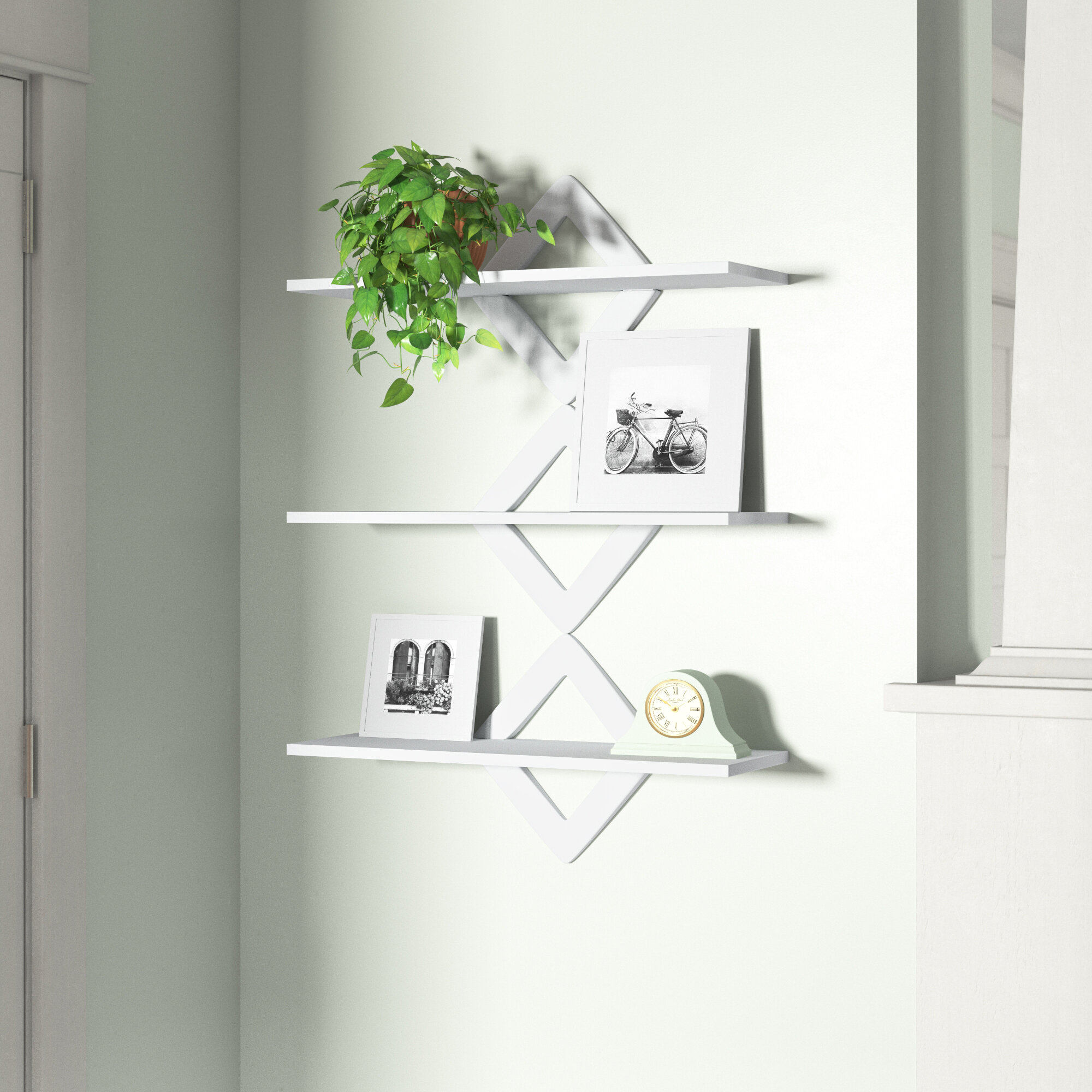 Andover Mills™ Gympie 3 Piece Tiered Shelf & Reviews | Wayfair