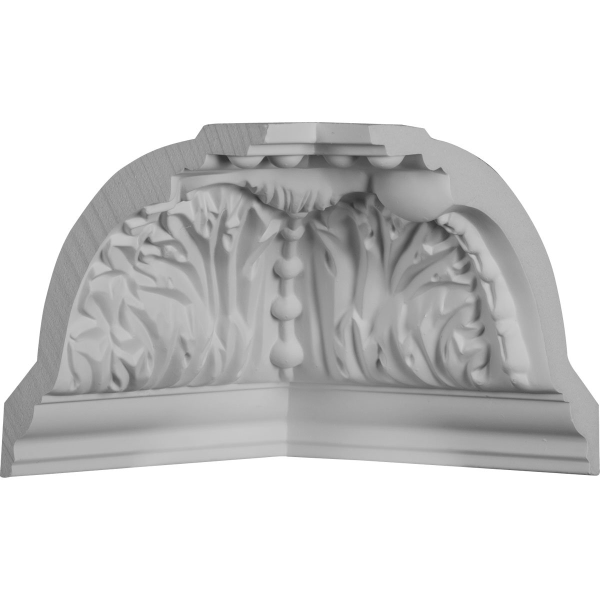 Ekena Millwork CRH04X32ST 32 Bottom 34 1//2 Top Width x 3 7//8 H x 1//4 P Standard Crosshead Width Width Factory Primed White