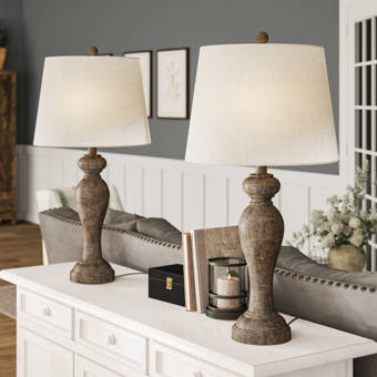 Ophelia Co Constance 29 Table Lamp Set Reviews Wayfair