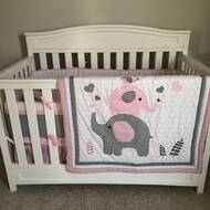 cheatwood elephant baby girl nursery