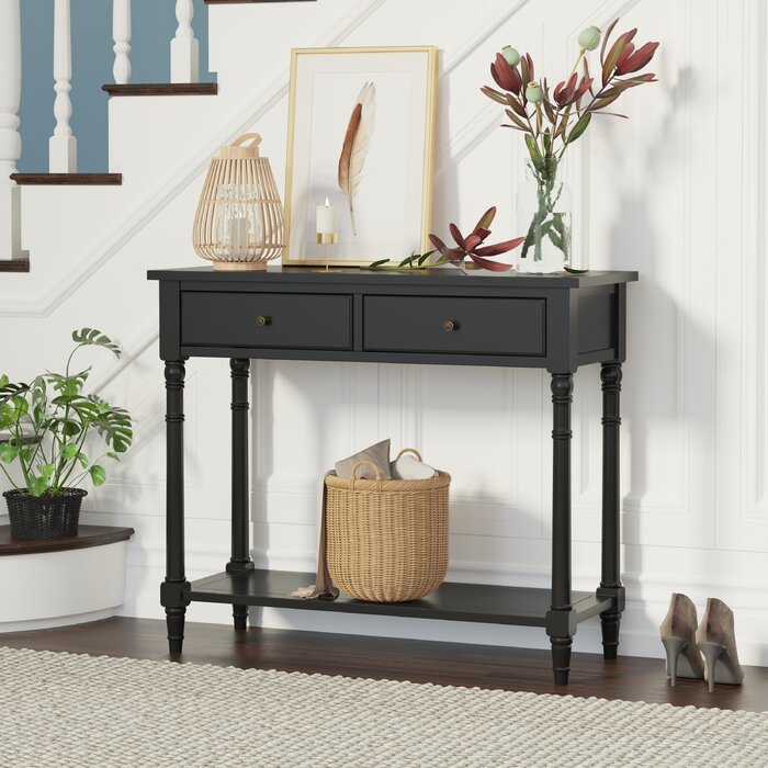 Rosalind Wheeler Beauman 90Cm Console Table & Reviews | Wayfair.co.uk