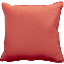 large orange throw pillows