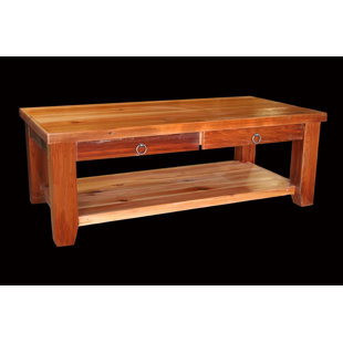 Jorgensen Coffee Table With Shelf by Loon Peak 2019 Online