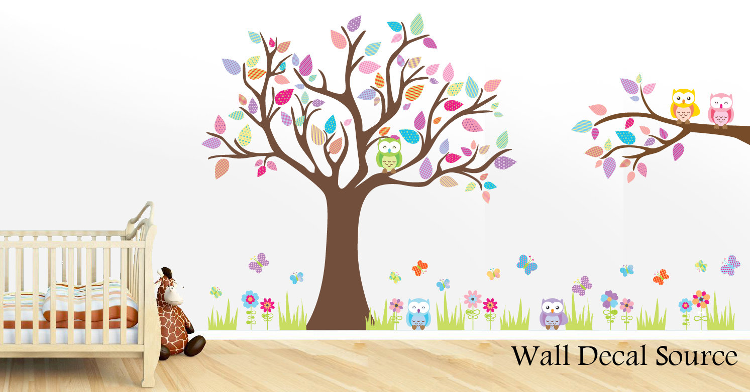 Wall Decal Source Tree And Owl Nursery Reviews Wayfair Tree And Owl Nursery Wall Decal