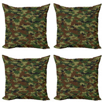 camo throw pillows
