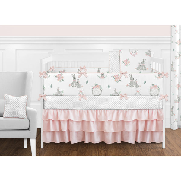 floral cot set