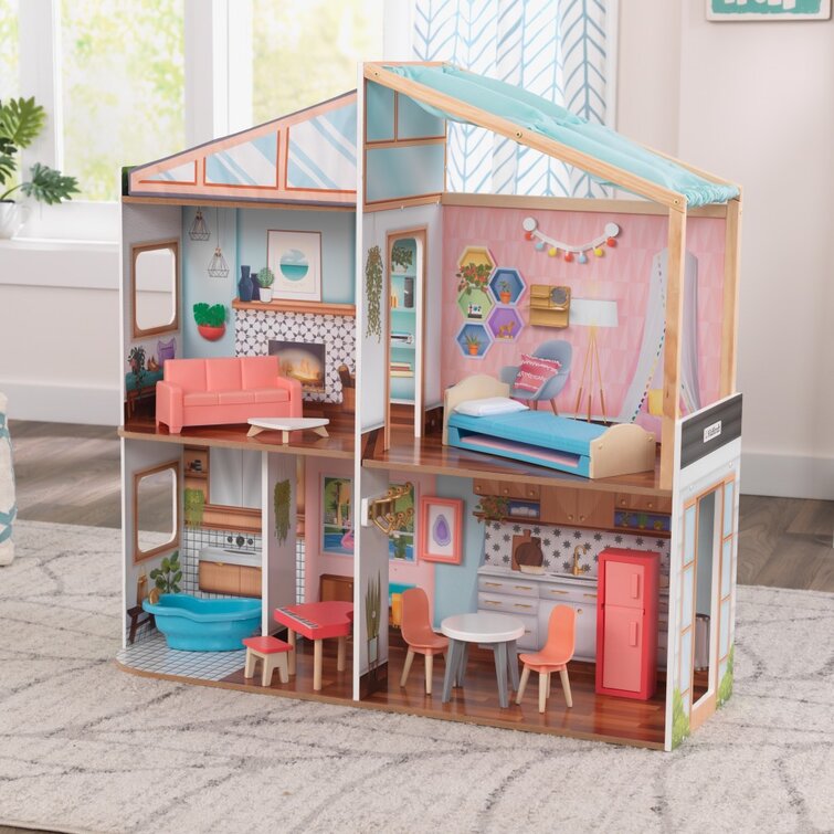 melissa and doug dollhouse makeover