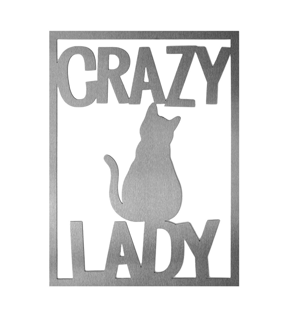 Winston Porter Crazy Lady Cat Wall Decor Wayfair Winston Porter Crazy Lady Cat Wall