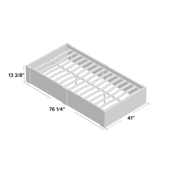 Andover Mills Ryker Twin Storage Platform Bed With Drawers Reviews Wayfair Ca