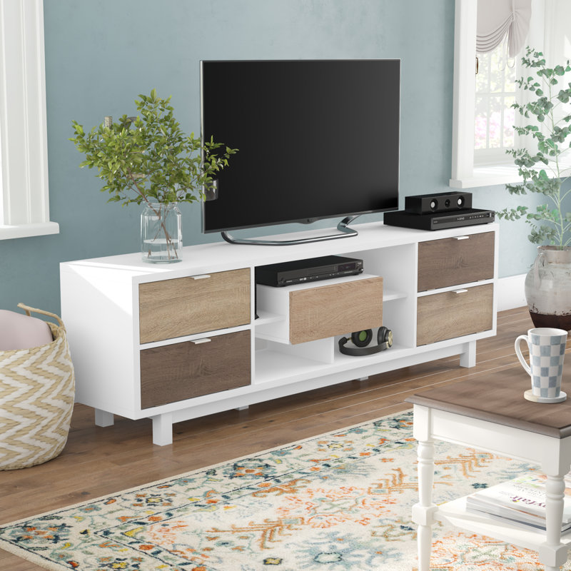 Hokku Designs Tv Stand For Tvs Up To 78 Reviews Wayfair